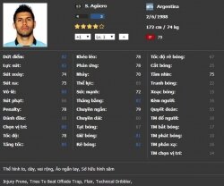 Tìm hiểu về Aguero SS13, Tevez SS07, Ramos SS10 và Vermaelen SS10