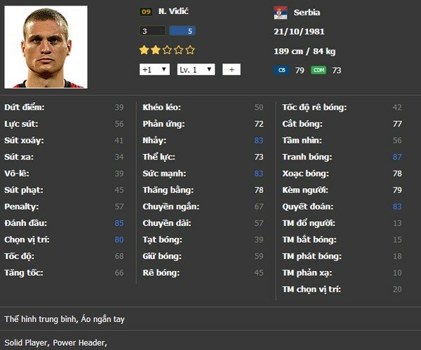 FiFa Online 3: Xây dựng đội hình Man Utd với Team Color