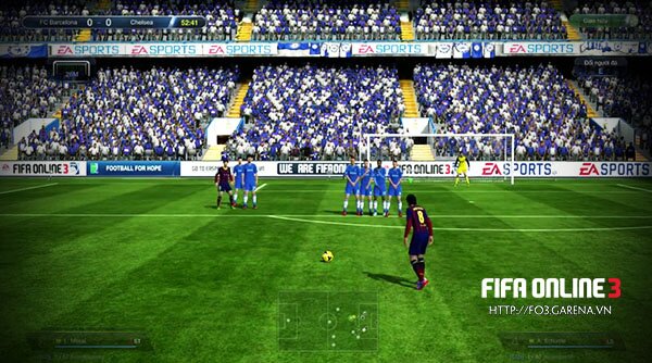 UFO Kick – Cú sút phạt “hình quả chuối” trong FIFA Online 3