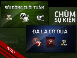 Chùm SỰ KIỆN MỚI FIFA Online 3 ngày 22/01