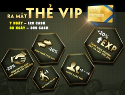 Giới thiệu vật phẩm mới: Thẻ VIP