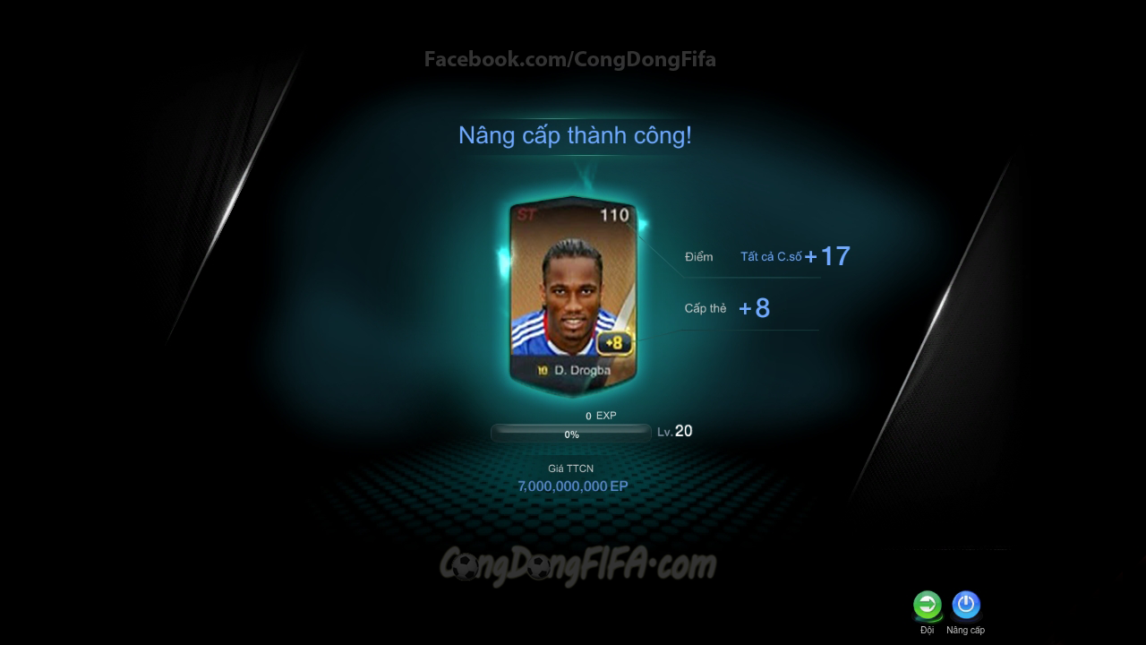 Sôi sục Drogba SS10 +8 - Và Cuộc thi tìm chủ "Trâu Hóa Vàng" phần thưởng 10 triệu EP