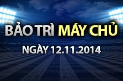 BẢO TRÌ MÁY CHỦ FIFA Online ngày 12/11 Tiến Hành Update