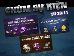FIFA Online 3: Chùm SỰ KIỆN MỚI ngày 20/11