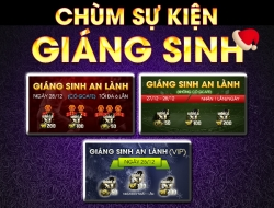 (HOT) FIFA Online 3 Ra mắt Chùm SỰ KIỆN Giáng Sinh cực khủng !