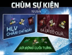 Ra mắt chùm SỰ KIỆN MỚI ngày 25/9