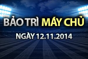 BẢO TRÌ MÁY CHỦ FIFA Online ngày 12/11 Tiến Hành Update