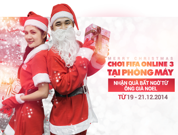[HOTTT] Event Noel - Game thủ FO3 nhận quà trực tiếp tại phòng máy