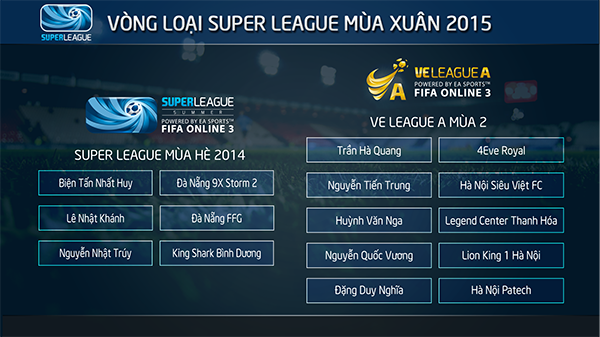 Khởi tranh vòng loại giải Super League Mùa xuân 2015