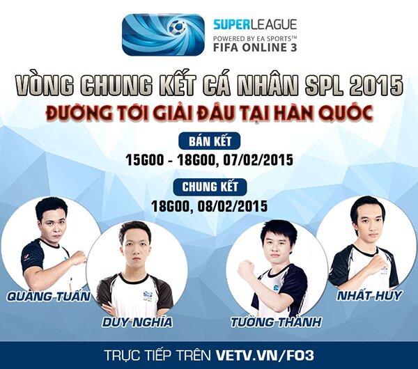 Chung kết Super League 2015 Cá nhân: Đường đến Hàn Quốc
