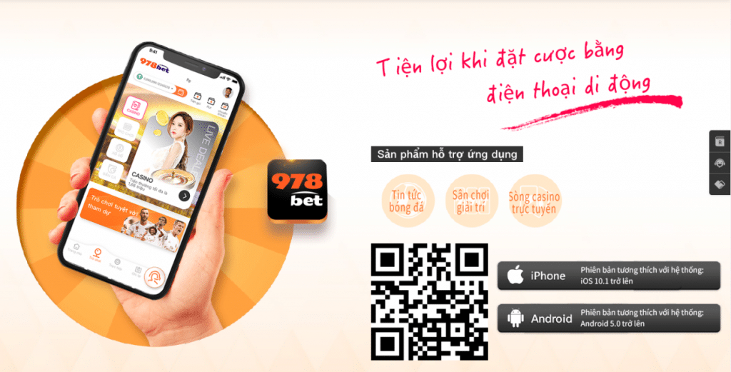 978bet - Nhà cái có tỷ lệ thưởng nạp cao hàng đầu 1