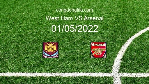 Soi kèo West Ham vs Arsenal, 22h30 01/05/2022 – PREMIER LEAGUE - ANH 21-22 66